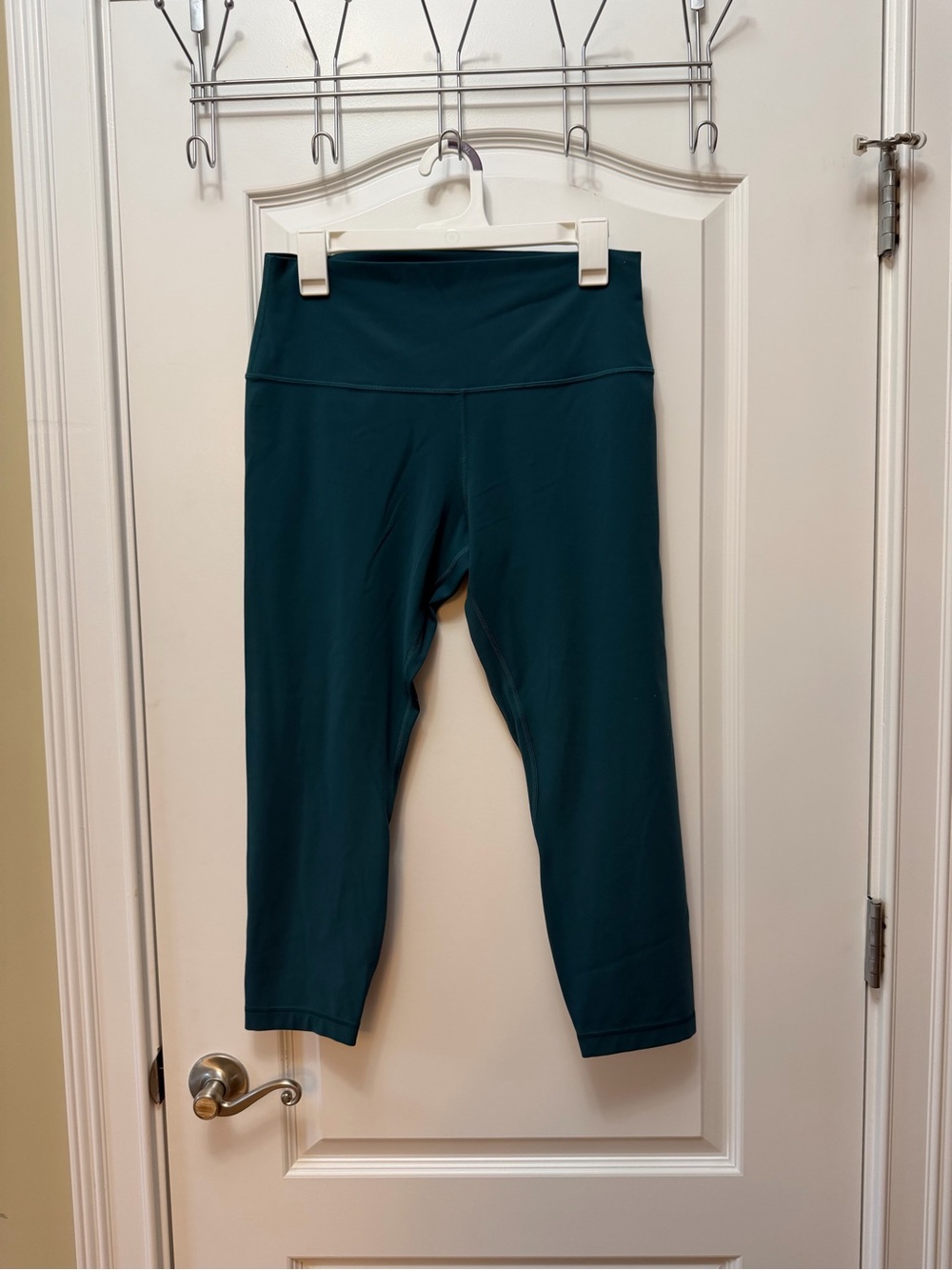lululemon athletica Storm Teal Align Rise Crop Leggings